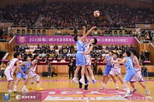 湖南队绝杀江苏队，夺得U15青少年篮球联赛女子组总冠军