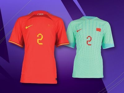 亚洲杯24队球衣揭晓：国足主场红色，客场青绿色