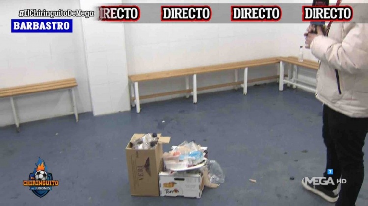 点赞！对阵巴巴斯托赛后，巴萨离开球场之前打扫了更衣室