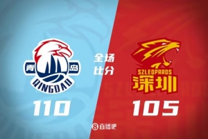 青岛主场逆袭深圳，110-105力克对手
