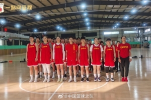 中国女篮集结备战巴黎奥运会资格赛