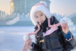 河北女篮球员郭子瑄更新社媒晒近照，展现勇闯冰雪大世界的决心