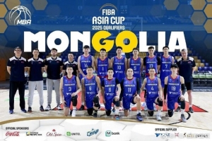 蒙古男篮公布亚洲杯预选赛12人名单