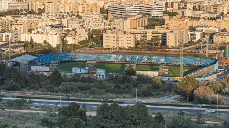 球场丨西班牙伊比萨俱乐部主场，位于美丽的伊比萨岛