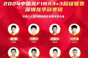 中国龙FIBA3x3超级联赛首站深圳龙华站闪耀登场