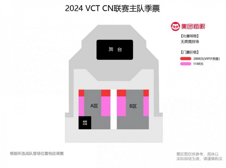 2024 VCT CN联赛主队季票及第一赛段常规赛单场票开票信息公布