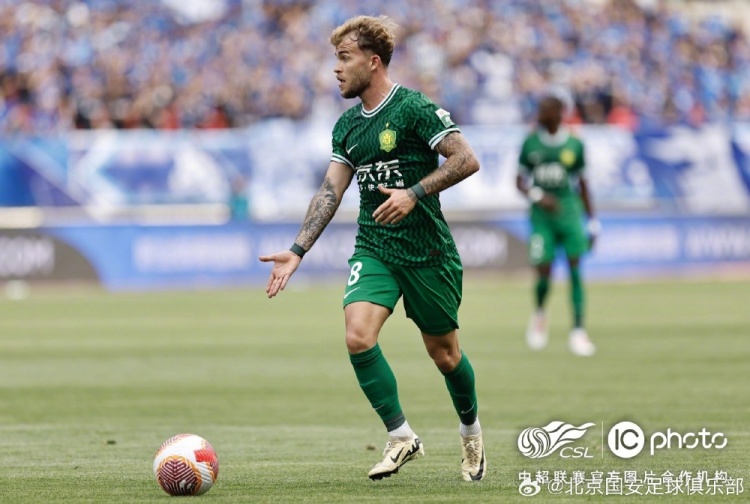 北京国安客场1-0战胜武汉三镇，法比奥打入自己本赛季首个进球