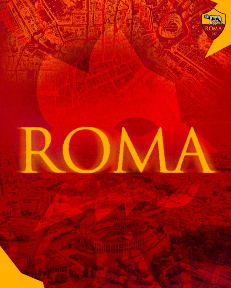 🏙️罗马建城2777年，罗马足球俱乐部发文为罗马城庆生🟨🟥