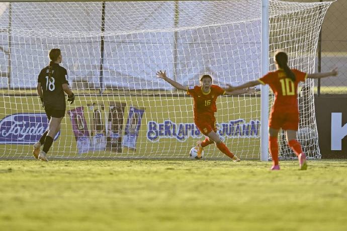 U-17女足3:0战胜澳大利亚队，取得U-17女足亚洲杯开门红