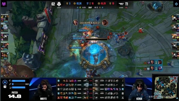 ?Faker整场被抓偷家救赎 Caps龙王孤掌难鸣 T1先拿赛点