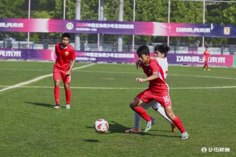 海港U15队以小组第二的排名晋级全国青少年足球锦标赛16强