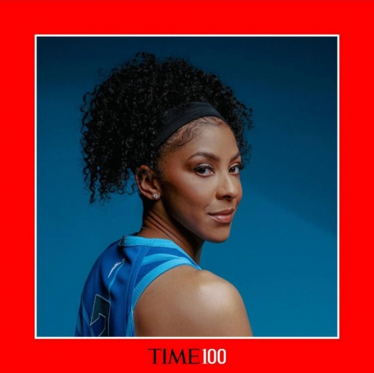坎迪斯·帕克曾入选《时代周刊》2022年全球100位影响力人物榜单  图源：TIME