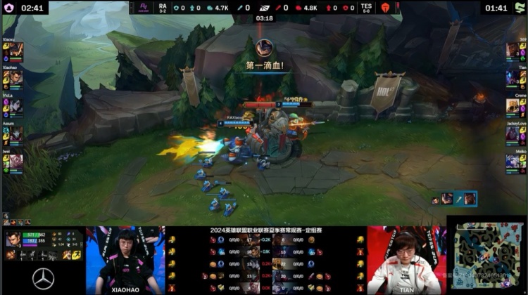 ?Meiko艾希银箭精准制导 Creme沙皇铁骑突出刀枪鸣 TES横扫RA