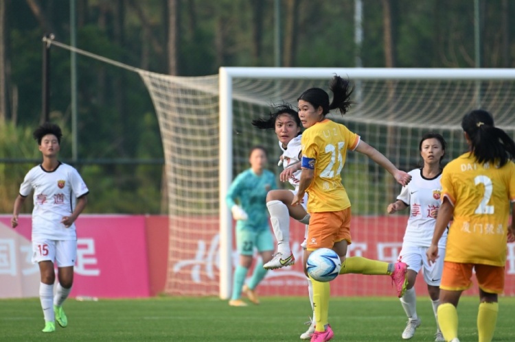 女乙级联赛排位赛阶段第四轮：同济海港女足2-1厦门聚鼎女足