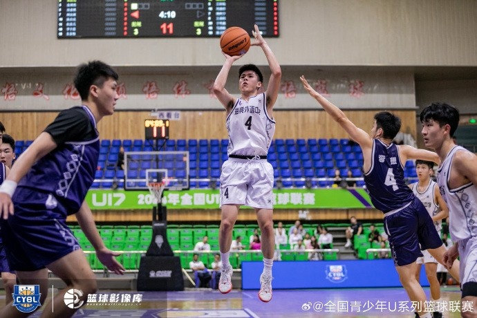 U17青少年篮球联赛男子组1/4决赛：上海战胜山西 广东力克吉林