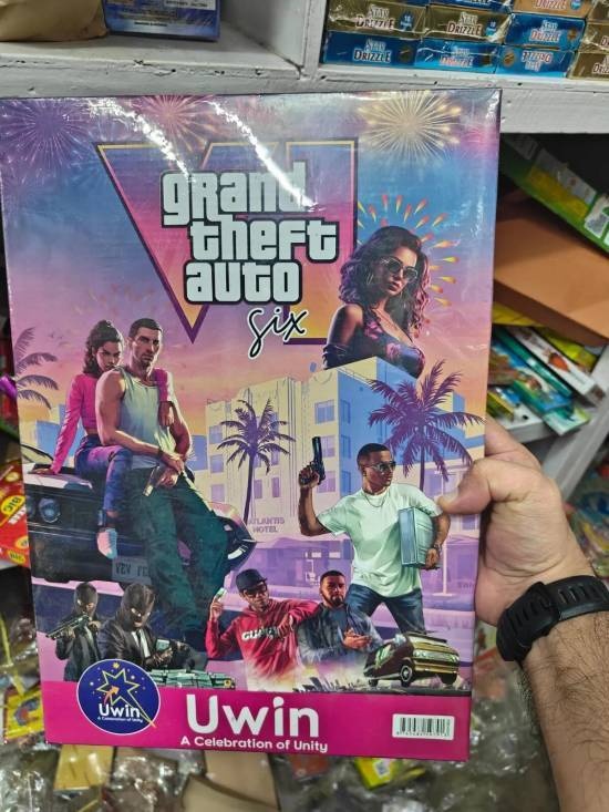 印度制造！《GTA6》"周边"烟花现身印度商店：还有与迪士尼联动