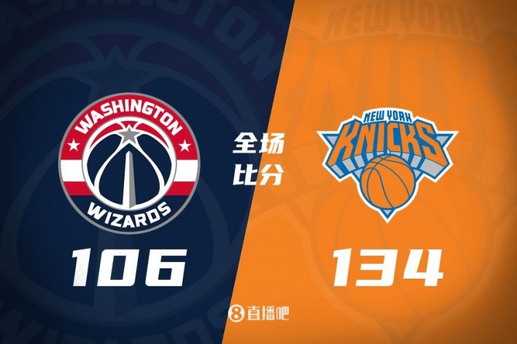 🏀布伦森26+11 唐斯24+12 尼克斯6人上双送奇才9连败