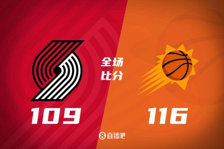 🏀布克28+5 杜兰特20+7+7&三分9中1 太阳主场送开拓者6连败