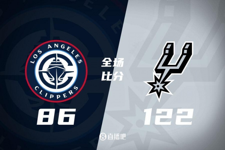 🏀一节半垃圾时间！快船背靠背惨败马刺 哈登17分5误 文班27+9