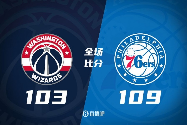 🏀双方多名球员缺阵！马克西29+6 库兹马19中7 76人送奇才4连败