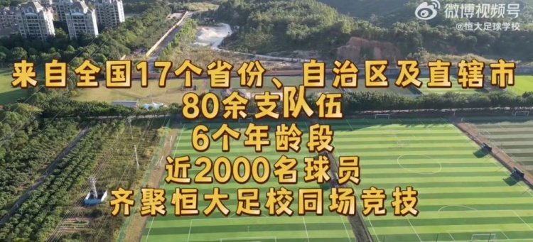 【中甲】2025恒大足校“冬训杯”即将开赛，全国80余支队伍近2000球员参赛(图1)