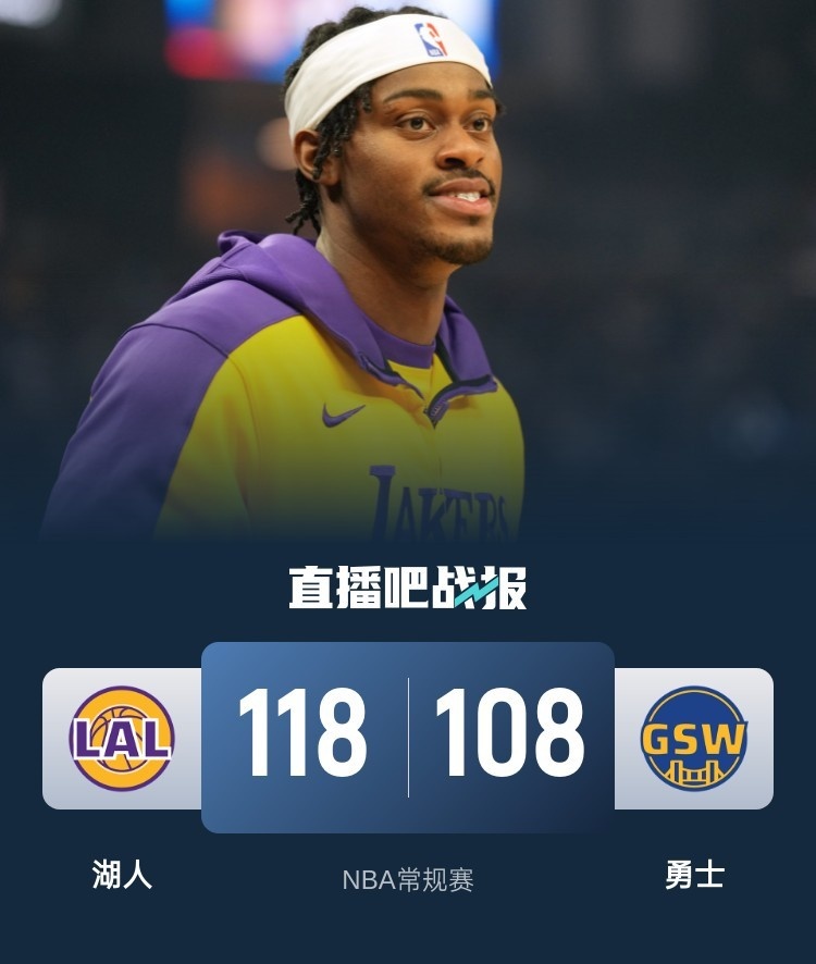 🏀库里下半场0分！浓眉36+13 詹姆斯25+5+12 湖人双杀勇士