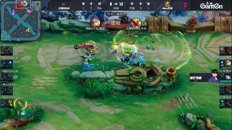 🎮小黑屋！景诗海月大招小黑屋惩罚EDG！Hero 3-1 EDG