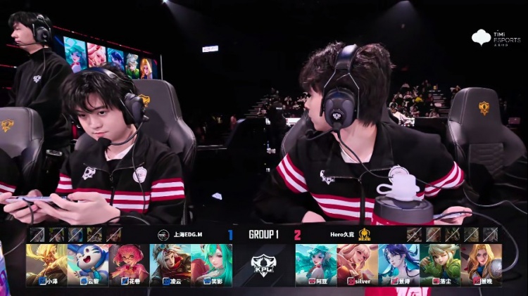 🎮小黑屋！景诗海月大招小黑屋惩罚EDG！Hero 3-1 EDG