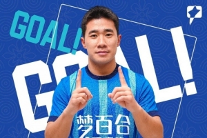 久旱逢甘霖！陈彬彬中甲首秀破门，上次在国内联赛进球是2019赛季