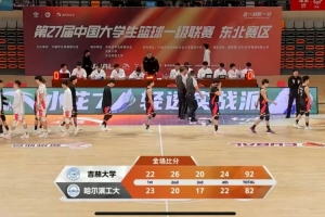 吉林大学92-82力克哈尔滨工业大学 晋级CUBAL东北赛区8强