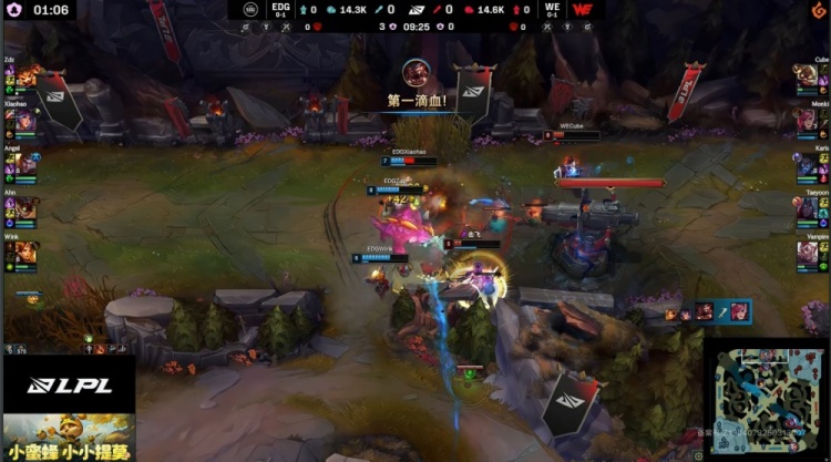 🎮Karis发狂丑陋绕后 Monki恶疾频发 Xiaohao金身护体 EDG1-0WE