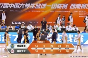 湖南工业大学大胜武汉理工，晋级CUBAL西南赛区半决赛