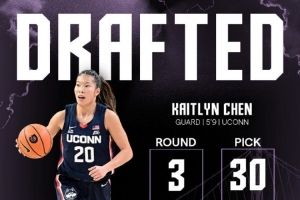 陈凯玲被金州女武神选中 成NCAA史上最强亚裔女球员之一