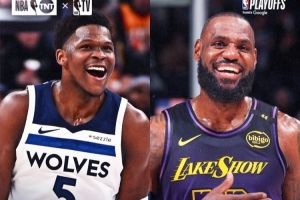 NBA季后赛:湖人VS森林狼系列赛赛程公布
