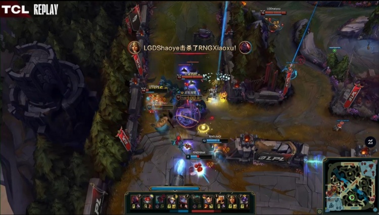 🎮RNG全线爆炸真想放假？Sasi安蓓萨游龙三杀 LGD先下一城