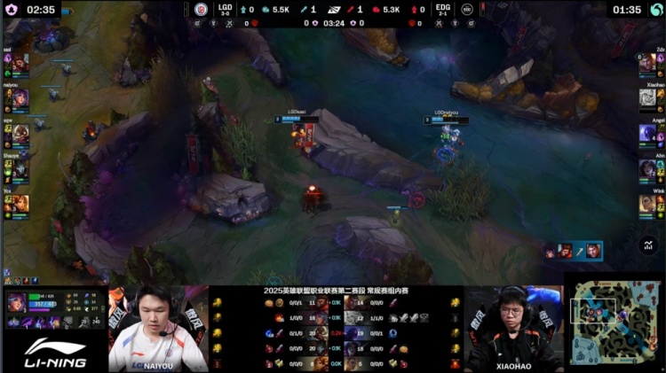 jinnianhui金年会🎮拥抱太阳之光!Ycx猛猛开团 xiaohao佛耶戈难变身 LGD1-1EDG