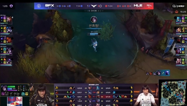 金年会体育🎮只需要一波团!Zeus格温团战乱秀 Zeka瑞兹小躺一把HLE赢首局