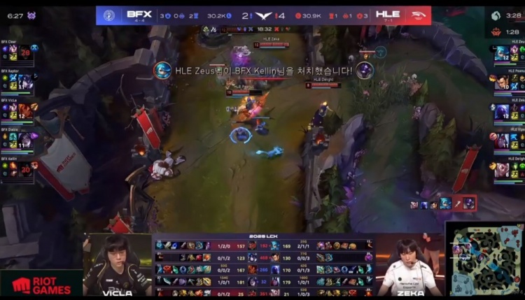 金年会体育🎮只需要一波团!Zeus格温团战乱秀 Zeka瑞兹小躺一把HLE赢首局