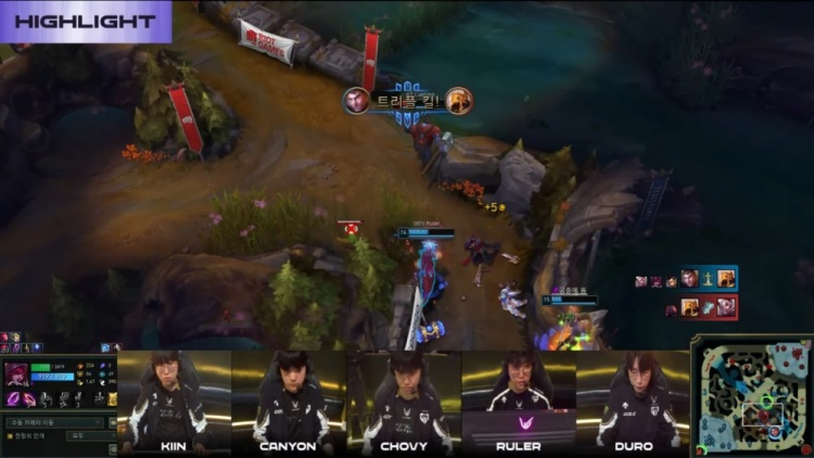 🎮为了杀Chovy家都不要了！国手Kiin杰斯丝血操作秀 GEN赢首局