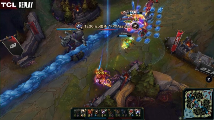 🎮致敬经典？Assum请神失败 哥哥带猫爆杀大嘴璐璐 TES横扫FPX