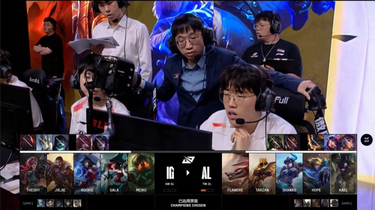 🎮AL不加班！Tarzan冥犬融化GALA TheShy杰斯难研发 AL横扫iG