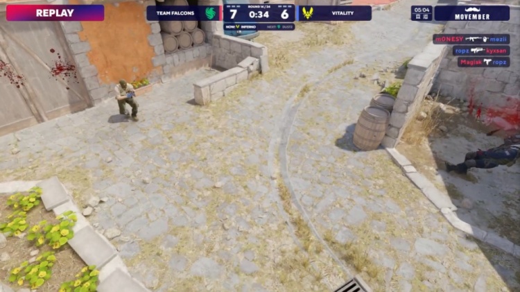 🎮m0NESY五杀状态爆棚 龙哥爆发四杀锦上添花 Falcons拿下图一