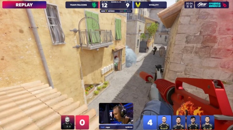 🎮m0NESY五杀状态爆棚 龙哥爆发四杀锦上添花 Falcons拿下图一