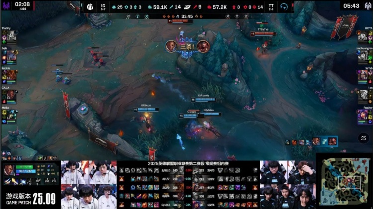 🎮神人大战！Meiko完美娜美 GALA火龙卢锡安伤害爆炸 iG2-1TT