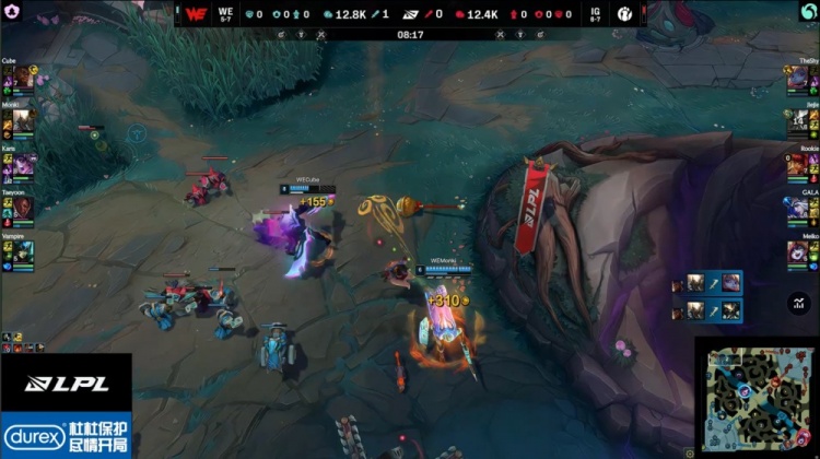 🎮还得是四保一！GALA艾希神箭制导 TheShy一锤定音 iG2-1WE