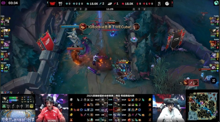 🎮还得是四保一！GALA艾希神箭制导 TheShy一锤定音 iG2-1WE
