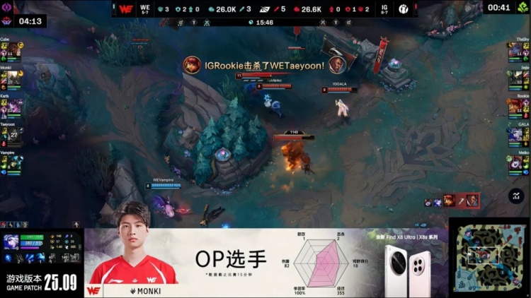 🎮还得是四保一！GALA艾希神箭制导 TheShy一锤定音 iG2-1WE
