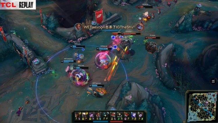 🎮还得是四保一！GALA艾希神箭制导 TheShy一锤定音 iG2-1WE