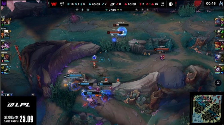 🎮还得是四保一！GALA艾希神箭制导 TheShy一锤定音 iG2-1WE