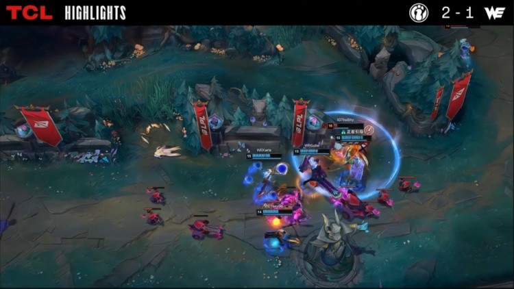 🎮还得是四保一！GALA艾希神箭制导 TheShy一锤定音 iG2-1WE